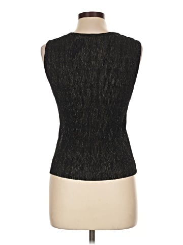 Plisse Sleeveless Top (view 2)