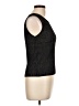 Plisse Black Sleeveless Top Size L - photo 4