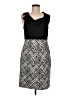 Merona 100% Polyester Tweed Black Cocktail Dress Size 6 - photo 1