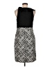 Merona 100% Polyester Tweed Black Cocktail Dress Size 6 - photo 2