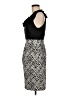 Merona 100% Polyester Tweed Black Cocktail Dress Size 6 - photo 5
