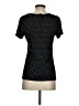 Ann Taylor Polka Dots Black Short Sleeve Top Size S - photo 2
