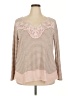 Absolutely Famous Pink Long Sleeve Blouse Size 3X - photo 1