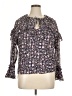J.Crew Pink Long Sleeve Blouse Size XL (estimated) - photo 1