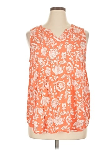 Croft & Barrow Sleeveless Blouse (view 1)
