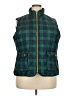 St. John's Bay 100% Polyester Plaid Green Vest Size XXL - photo 1