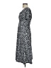 Unbranded Print Gray Casual Dress Size S - photo 5