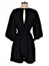 By Anthropologie Solid Black Romper Size XS - photo 2
