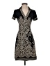 BCBGMAXAZRIA Paisley Black Cocktail Dress Size XS - photo 1