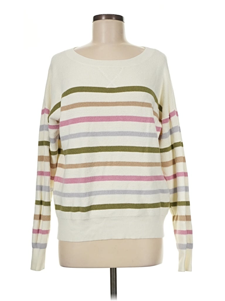 Pre-owned Design History Pullover Sweater In Ivory