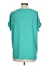 Tribal Teal Short Sleeve Top Size L - photo 2