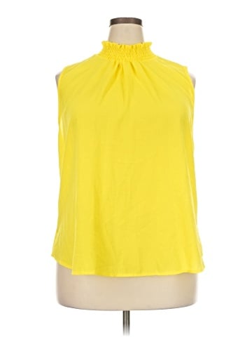 NY Invasion Sleeveless Blouse (view 1)