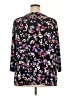 Lane Bryant Floral Black 3/4 Sleeve Blouse Size 26 - 28 Plus - photo 2