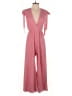 C/MEO Collective 100% Polyester Stripes Pink Jumpsuit Size XS - photo 1