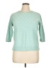 Croft & Barrow 100% Cotton Argyle Teal Green Pullover Sweater Size XL - photo 1