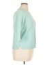 Croft & Barrow 100% Cotton Argyle Teal Green Pullover Sweater Size XL - photo 4
