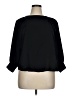 Rain 100% Polyester Black 3/4 Sleeve Top Size XL - photo 1