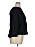 Rain 100% Polyester Black 3/4 Sleeve Top Size XL - photo 4