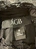 AGB Black Long Sleeve Blouse Size M - photo 7