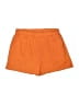 Unbranded 100% Cotton Solid Orange Shorts Size M - photo 1