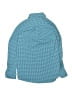 Vineyard Vines Performance Checkered-gingham Teal Long Sleeve Button-Down Shirt Size 8 - 10 - photo 2