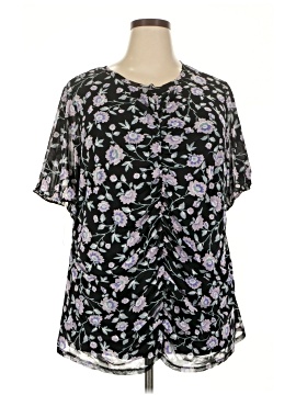 Lane Bryant Short Sleeve Blouse