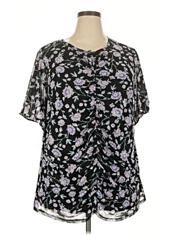 Lane Bryant Short Sleeve Blouse (view 1)