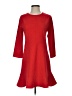 Express Solid Red Casual Dress Size S - photo 1