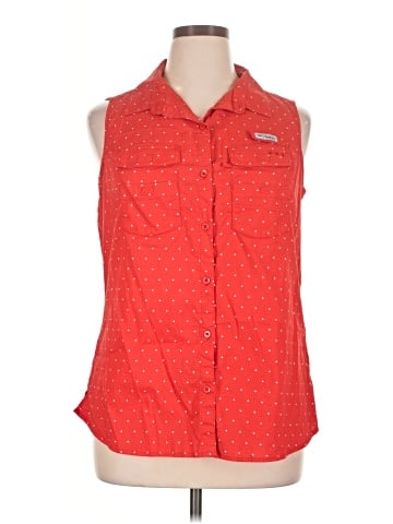 Columbia Sleeveless Button-Down Shirt (view 1)