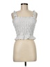 Unbranded Gray Silver Sleeveless Blouse Size M (estimated) - photo 1