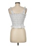 Unbranded Gray Silver Sleeveless Blouse Size M (estimated) - photo 2
