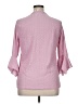 Unbranded 100% Polyester Pink 3/4 Sleeve Blouse Size XL - photo 2