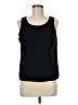 Amanda Smith 100% Polyester Black Sleeveless Top Size M (estimated) - photo 1