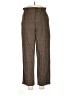 Madewell Plaid Brown Casual Pants Size 4 - photo 1