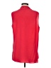 T Tahari 100% Polyester Red Sleeveless Blouse Size M - photo 2