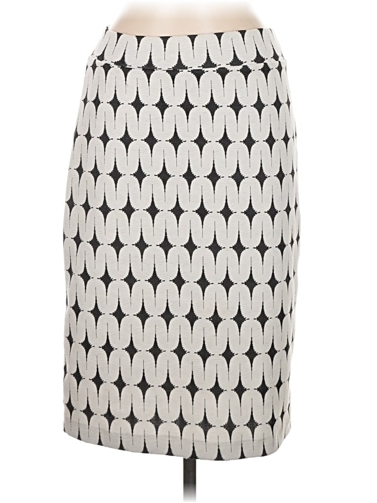 Pre-owned Renee C Formal Skirt In Ivory