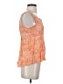 Sanctuary 100% Rayon Floral Orange Sleeveless Blouse Size XS - photo 4