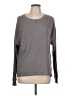 Seven7 Gray Long Sleeve Top Size L - photo 1