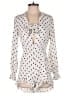 Romeo & Juliet Couture 100% Polyester Polka Dots Ivory Romper Size S - photo 1