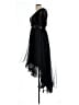 Unbranded 100% Polyester Black Cocktail Dress Size L - photo 5