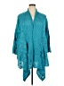 Woman Within Teal Poncho Size 26 - 28 - photo 1