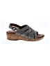 Born 100% Leather Gray Sandals Size 8 - photo 1