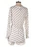 Romeo & Juliet Couture 100% Polyester Polka Dots Ivory Romper Size S - photo 2