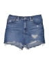 Levi's Blue Denim Shorts Size 28 waist - photo 1