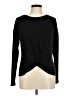 Jolie Black Long Sleeve Top Size M - photo 1