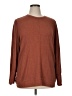 Time and Tru Solid Brown Pullover Sweater Size XL - photo 1