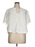 Old Navy Ivory Short Sleeve Blouse Size XL - photo 1