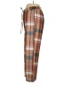 Shein Curve Plaid Brown Casual Pants Size 1XL - photo 5