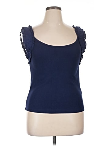 J.Crew Factory Store Sleeveless T-Shirt (view 1)