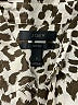 J.Crew Animal Print Brown Long Sleeve Blouse Size 2 - photo 7